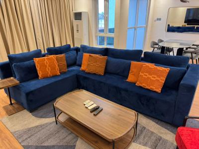 Luxury 2 Bedroom Apartment with Pool and Terrace Rooftop, Keffi Suites, Ikoyi, Lagos, Flat / Apartment Short Let