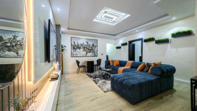 Exquisite 2  Bedroom Apartment with Balcony and Football Pitch, Fun and Relaxing Stay, Homey Feel, Lekki Phase 1, Lekki, Lagos, Flat / Apartment Short Let