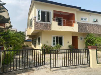 Four Bedroom Semi Detached Duplex with a Bq, Chevron Lekki, Lekki, Lagos, Semi-detached Duplex for Rent