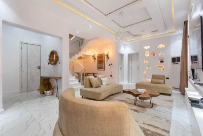 Luxury 4 Bedroom Apartment, Ikate, Lekki, Lagos, Flat / Apartment Short Let