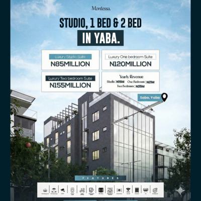 Montessa: Studio, 1 Bed & 2 Bedroom at Yaba, ., Sabo, Yaba, Lagos, Flat / Apartment for Sale