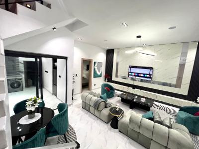 4 Bedroom Terrace Duplex, Lekki County, Ikota, Lekki, Lagos, Terraced Duplex Short Let