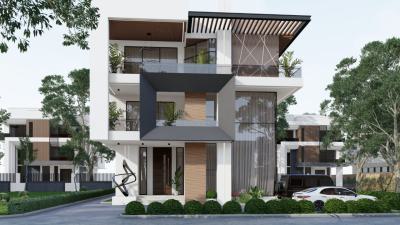 6 Bedroom Fully Detached Duplex Offplan, Its Close to Hotel De Bentley, Wuye, Abuja, Detached Duplex for Sale