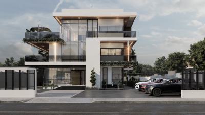 Luxury 6 Bedroom Smart Detached Duplex in a Major Location, Beside Guzape Mall, Guzape District, Abuja, Detached Duplex for Sale