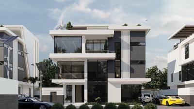 Luxury 6 Bedroom Smart Detached Duplex in a Major Location, Beside Guzape Mall, Guzape District, Abuja, Detached Duplex for Sale