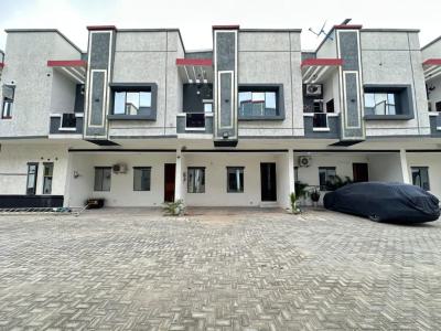 Lovely 2bedroom Terrace Duplex with Modern Faciliti Secured Estate, Orchid Road, Lekki Phase 1, Lekki, Lagos, Terraced Duplex for Rent