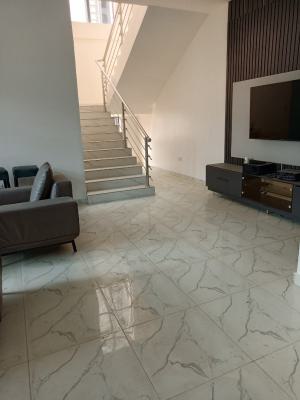 Furnished 3bedroom Maisonette 24/7 Light Elevator, High Brow Area, Ikate Elegushi, Lekki, Lagos, House for Rent