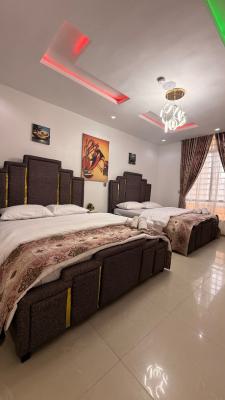Luxury Self Contain Apartment (2 Beds in One Room)), Lekki County, Ikota, Lekki, Lagos, Self Contain (single Rooms) Short Let