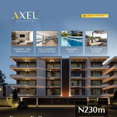 Axel Heights: 2 Bedroom Flat, Lekki Phase 1, Lekki Phase 1, Lekki, Lagos, Flat / Apartment for Sale