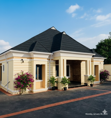 Well Finished 3 Bedroom Bungalow Located in a Serene Environment, Bluestone Treasure Estate, Mowe Town, Ogun, Detached Bungalow for Sale