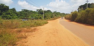 Commercial Land for Longterm Contract, Direct Access to Tarred Road, Along Abeokuta Road, Siun, Obafemi Owode, Ogun, Commercial Land for Rent