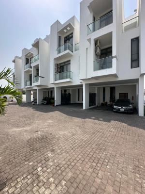 Contemporary 4 Bedroom Terraced  Duplex with Bq & Pool, Lekki Phase 1, Lekki, Lagos, Terraced Duplex for Sale