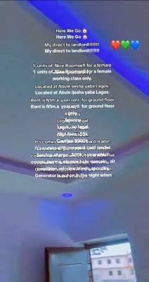 Service Female Room Self Contained with Ac, Off Morris Street, Abule Ijesha, Yaba, Lagos, Self Contain (single Rooms) for Rent