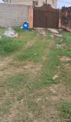 3 Bedroom Bungalow Set Back, Bore Hole on Full Plot, Aina Estate Close to Oparo Fagba Bus Stop Off Iju Road Lagos State., Fagba, Agege, Lagos, Land for Sale