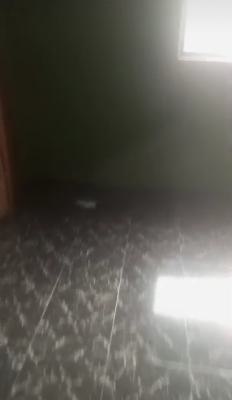 a Compact Mini Flat with Round Tiles in an Estate, Santos Estate Akowonjo Round About, Akowonjo, Alimosho, Lagos, Mini Flat (room and Parlour) for Rent