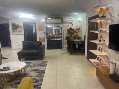 Fully Furnished & Service 3 Bedroom Flat All Room Ensuit Wit a Room Bq, Off Simeon Akinlonu Crescent By Fourpoint Hotel Oniru Vi, Oniru, Victoria Island (vi), Lagos, Flat / Apartment for Rent