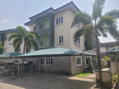 Serviced 4 Bedroom Semi-detached Duplex with a Room Boys Quarter, Canal West Estate, Osapa, Lekki, Lagos, Terraced Duplex for Rent