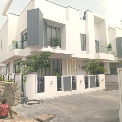Contemporary 5 Bedrooms Fully Detached Solid Duplex and Bq., Chevron, Lekki Phase 2, Lekki, Lagos, Detached Duplex for Sale
