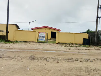 Newly Renovated One Bay Warehouse with Attached Offices + BQ on 2 Plot — Ajah, Lagos