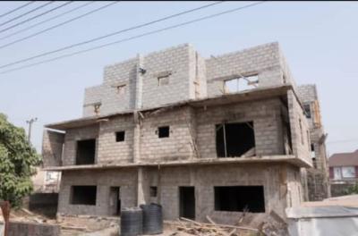Large 5 Bedroom Fully Detached Duplex (semi-finished) Modern Design, Road 17, Gwarinpa, Abuja, Detached Duplex for Sale