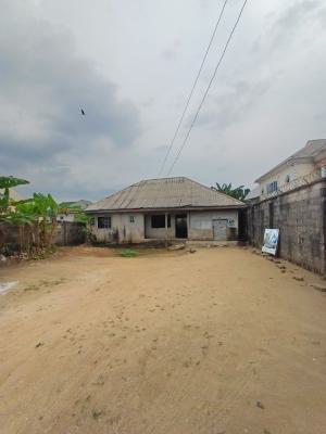 Partly Fenced 1 Plot of Land with Uncompleted Building, Rumuekini, Port Harcourt, Rivers, Residential Land for Sale
