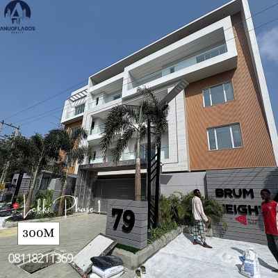Luxury 3 Bed Apartment, Lekki Phase 1, Lekki, Lagos, Block of Flats for Sale