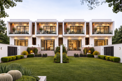 Modern 4 Bedroom Terrace Duplex with Boys Quarters, Life Camp, Abuja, Terraced Duplex for Sale