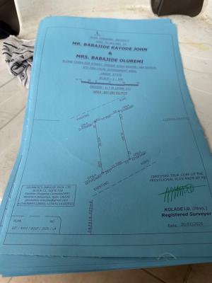 a Full Plot Land Facing 2 Road in a Built Up Developed Secured Estate., L&k Estate Owode, Off Langbasa Road, Ajah, Ado, Ajah, Lagos, Land for Sale