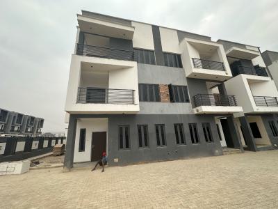 Brand New Corner Piece 5bedroom Terrace Duplex with Bq, Gilmor Tarred Road, Jahi, Abuja, Terraced Duplex for Sale