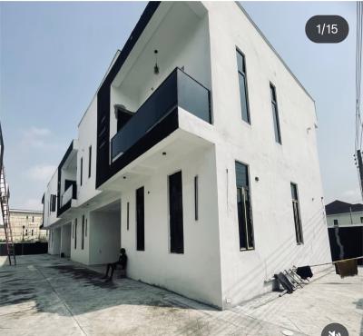 Luxury 4 Bedroom Terrace Duplex with a Room Bq, Sangotedo, Ajah, Lagos, Terraced Duplex for Rent
