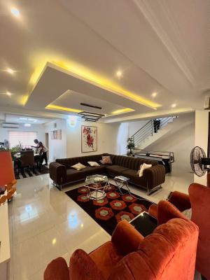Fully Furnished 4 Bedroom Terrace +bq in a Accessible Neighborhood, Oniru, Victoria Island (vi), Lagos, Terraced Duplex for Rent