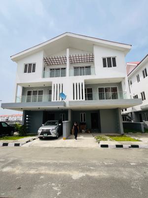 4 Bedroom Semi Detached Duplex with a Bq in an Estate with 24hrs Light, Twin Lake Estate, Chevron, Igbo Efon, Lekki, Lagos, Semi-detached Duplex for Rent