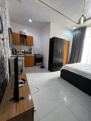 Fully Furnished Studio Apartment, Surulere, Lagos, Self Contain (single Rooms) for Rent