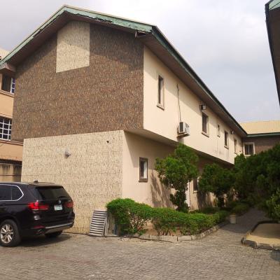 4 Units of 3 Bedroom Terrace Inland Size of 800sqm, Lekki Phase 1, Lekki, Lagos, Block of Flats for Sale