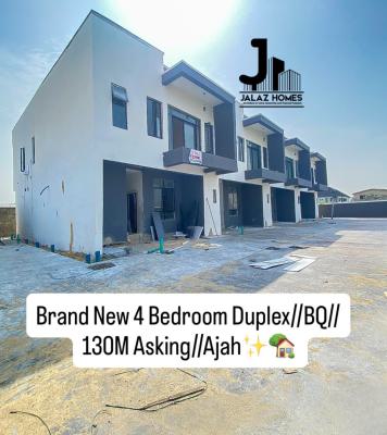 Brand New 4 Bedroom Terraced Duplex Home, Ajah, Lagos, House for Sale