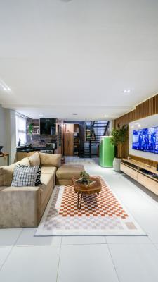 Furnished 1 Bed Apartment (loft), Lekki Phase 1, Lekki, Lagos, Terraced Duplex for Rent