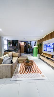 Fully Furnished 1 Bedroom Loft with Swimming Pool, Lekki Phase 1, Lekki, Lagos, Mini Flat (room and Parlour) for Rent