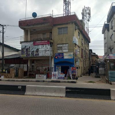 Storey Building, Originally Designed and Built on a Plot of Land As 6, Location: St. Finbas Rd. Akoka, Akoka, Yaba, Lagos, Block of Flats for Sale