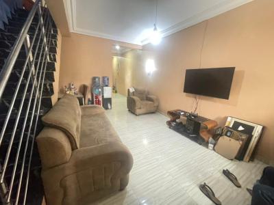 Distress 3 Bedroom Semi Detached Duplex in a Very Secure Estate, Located Inside Secured Estate,good Road,title,global C of O Etc, Ajah, Lagos, Semi-detached Duplex for Sale
