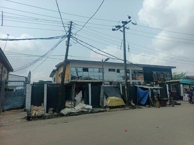 1241 Square Metres Land with Twin Duplex, Old Ewu Road, By Aviation Estate, Mafoluku, Oshodi, Lagos, Detached Duplex for Sale
