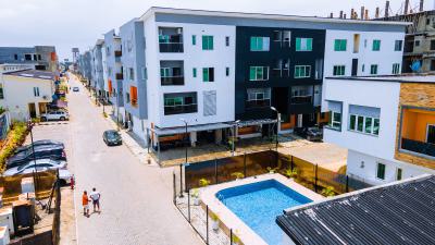 Water-view Studio Apartment (shell Interior), Cyberville Estate By Coastal Road, Ikate, Lekki, Lagos, Self Contain (single Rooms) for Sale