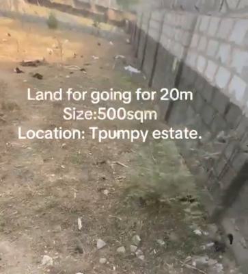 500sqmt Land Fenced Round, Lugbe District, Abuja, Mixed-use Land for Sale