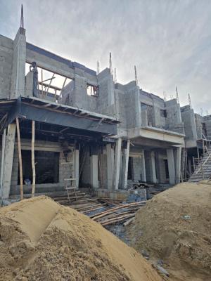 3 Bedroom Terraced Duplex and Studio Off Plan Project, Coastal Road, Okun-ajah, Ajah, Lagos, Terraced Duplex for Sale