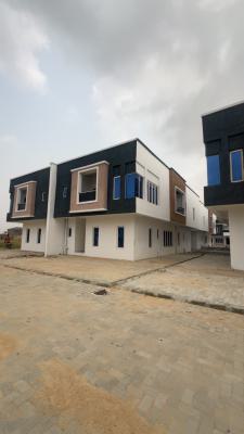 Luxury 4 Bedroom Semi Detached Duplex with Bq (shell Interior), Paradise Court Estate, Orchid Road, Lafiaji, Lekki, Lagos, Semi-detached Duplex for Sale