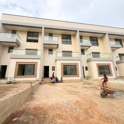 Newly Constructed Solidly Built 4-bedroom Terrace Duplex Tastefully Fi, Katampe Extension, Katampe, Abuja, House for Sale