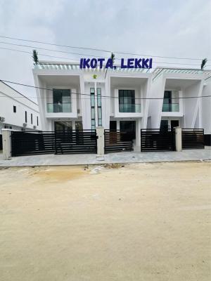 Spacious 4 Bedroom Semi Detached Duplex with Bq, Ikota, Lekki, Lagos, Semi-detached Duplex for Rent