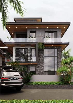 Brand New Luxury 5 Bedroom Detached House + Bq, Swimming Pool Etc, Banana Island, Ikoyi, Lagos, Detached Duplex for Sale