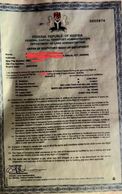 Mixed Used 10 Hec with C of O, Guzape District, Abuja, Mixed-use Land for Sale