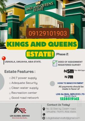 Plots of Affordable Land in Umuahia, Ubakala, Close to Immigration, Umuahia, Abia, Mixed-use Land for Sale
