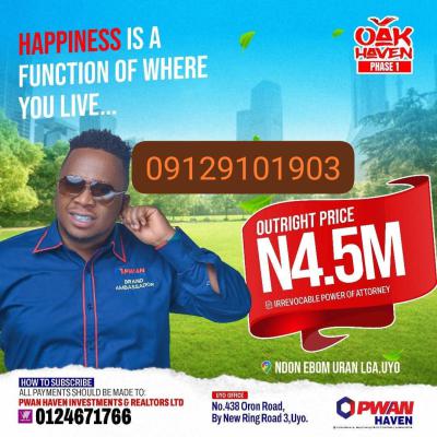 Plots of Affordable Land, Airport Road, Uyo, Akwa Ibom, Mixed-use Land for Sale